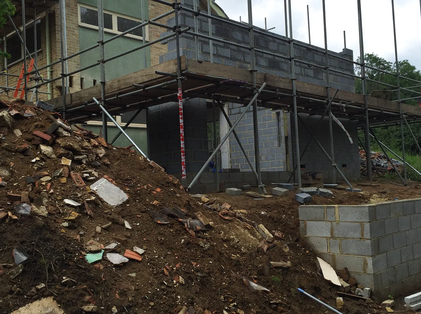 From abandoned 1950s house to five-bedroom family home: stripping it out, roof and all