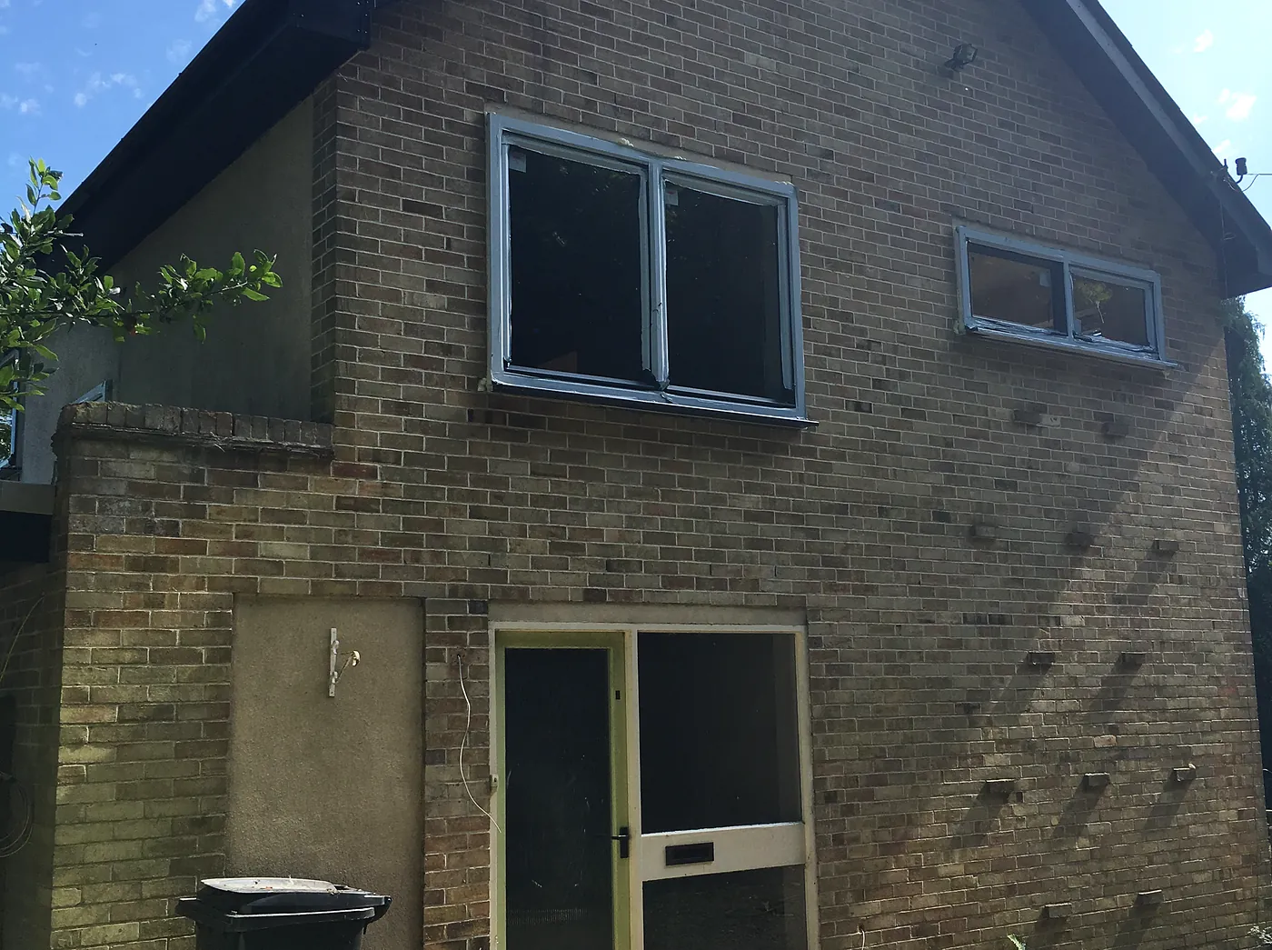 From abandoned 1950s house to five-bedroom family home, before